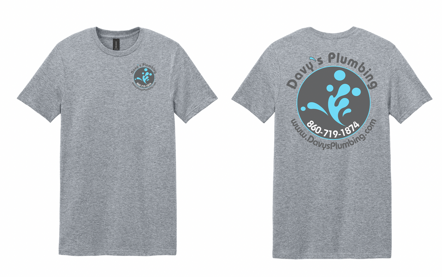 Davy's Plumbing Softstyle T Shirts