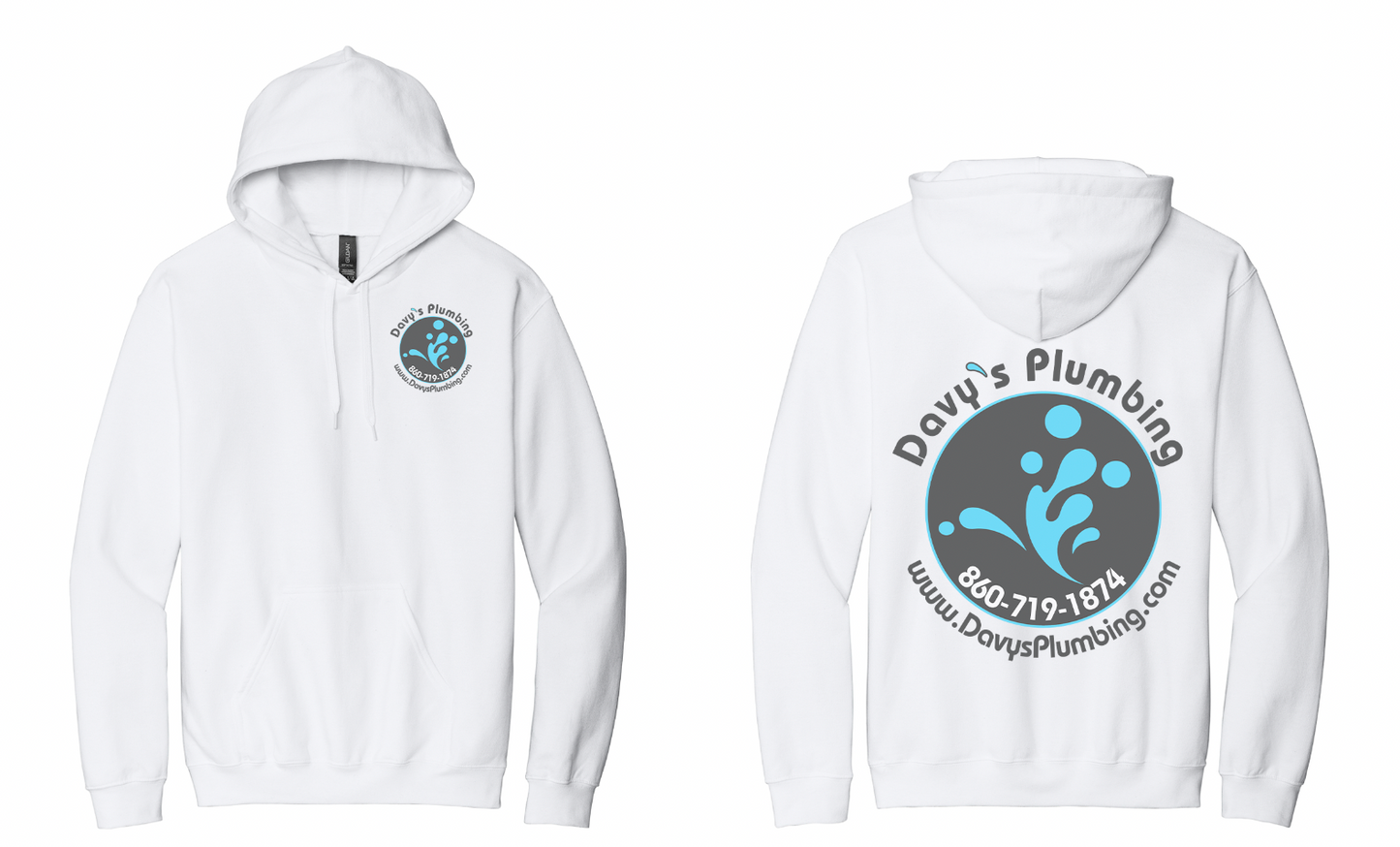 Davy's Plumbing Softstyle Hoodie