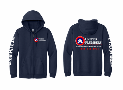 United Plumbers Full-Zip Hoodies