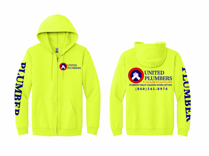 United Plumbers Full-Zip Hoodies