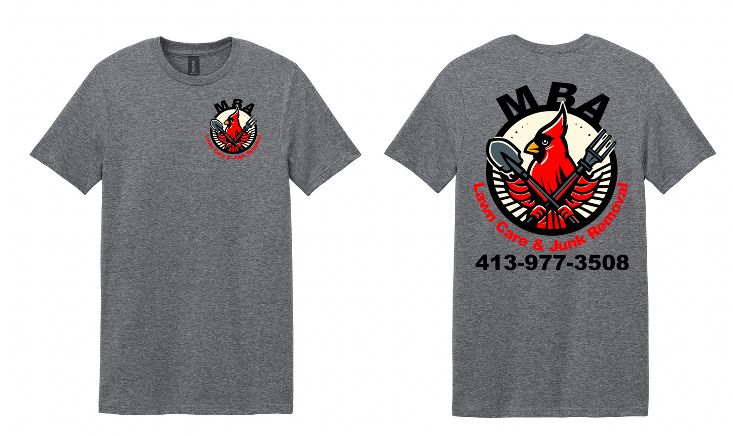 MBA Lawncare and Junk Removal Softstyle T Shirts