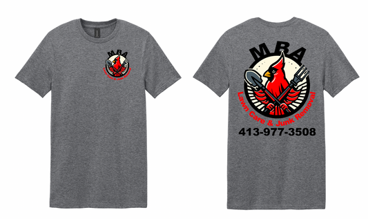 MBA Lawncare and Junk Removal Softstyle T Shirts