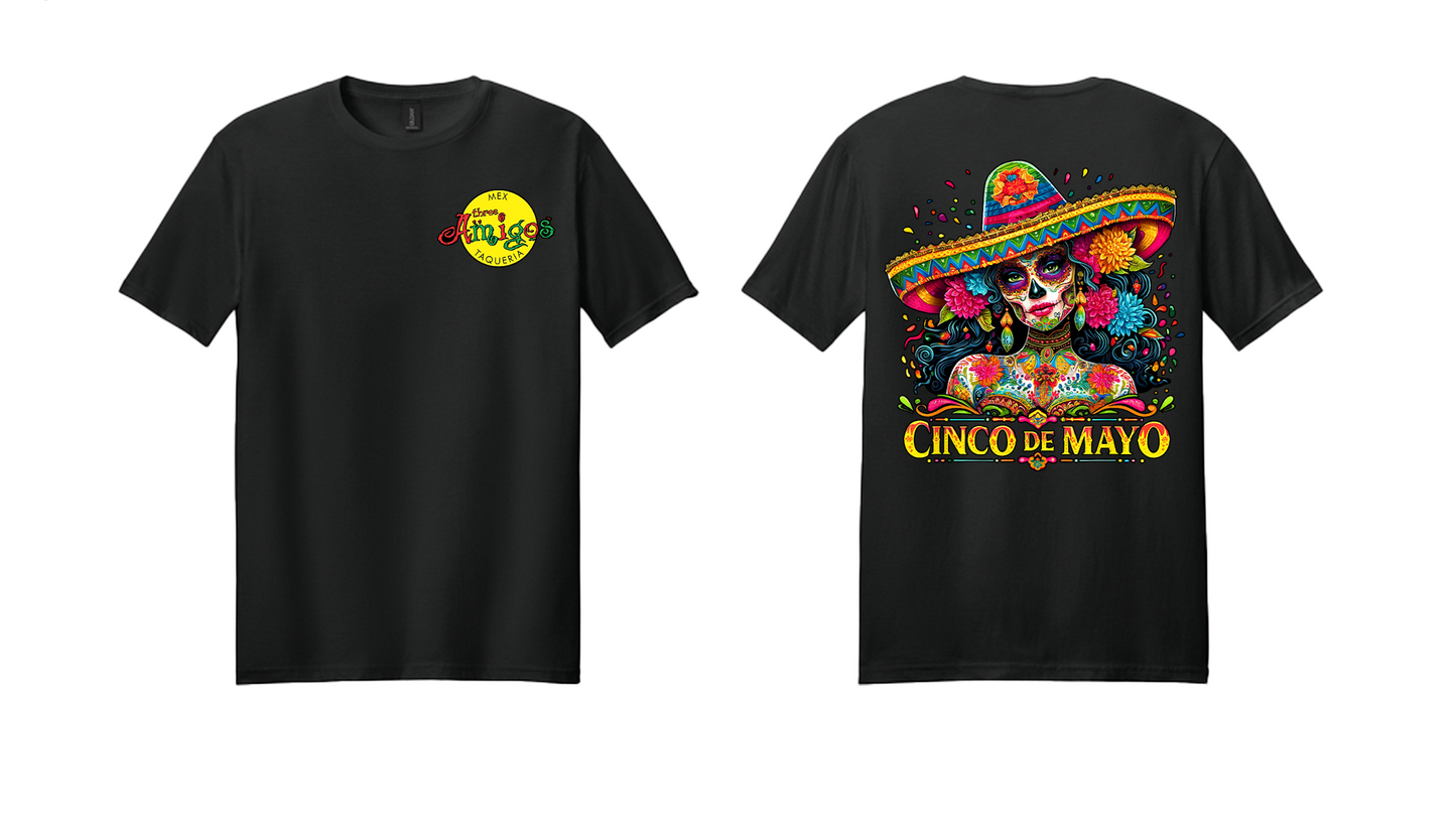 Three Amigos Cinco de Mayo Softstyle T Shirts
