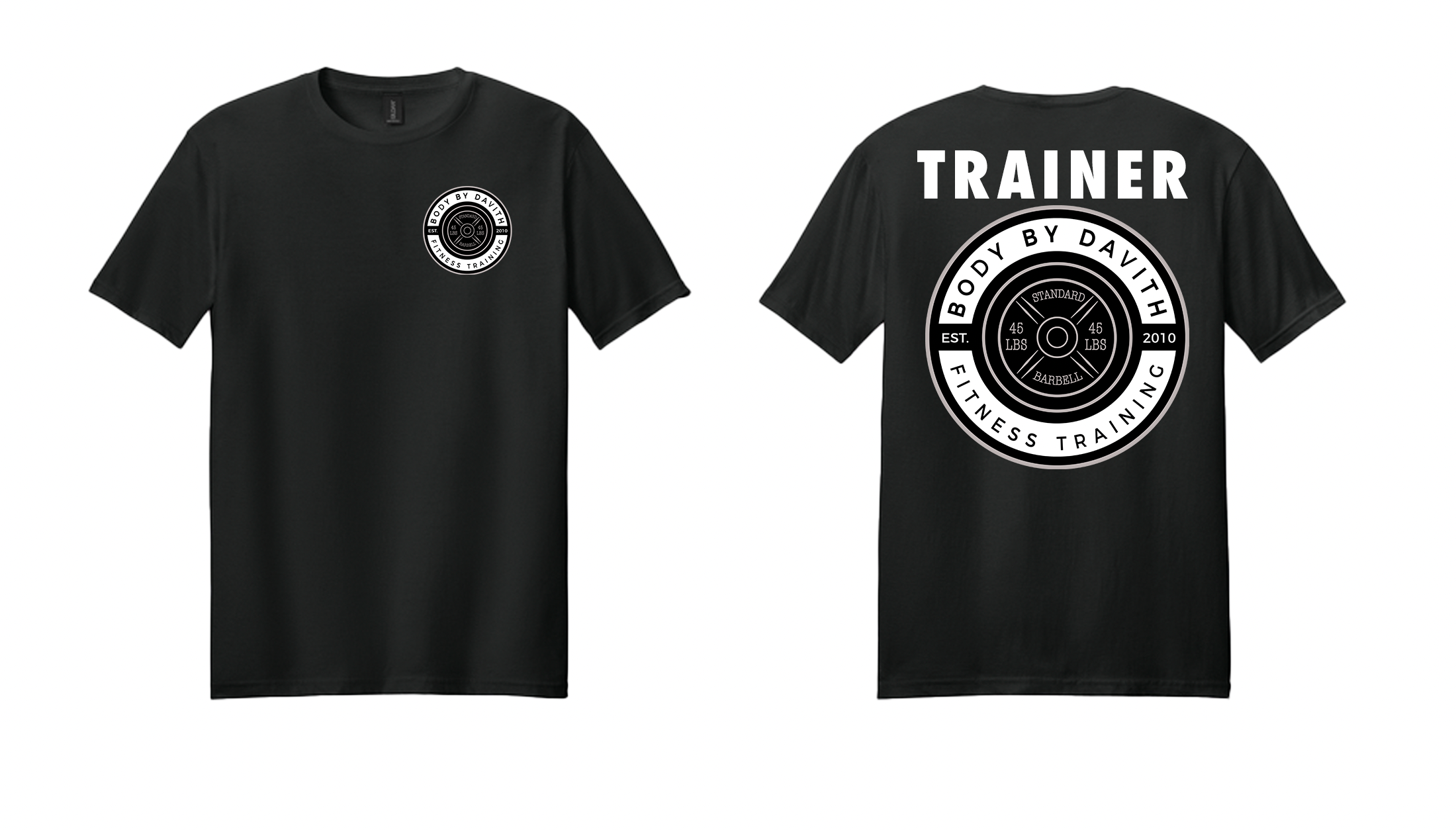 Body by Davith Fitness Training Softstyle T Shirts
