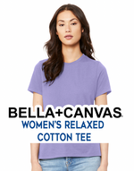 BELLA+CANVAS® Women’s Relaxed Jersey Short Sleeve Tee