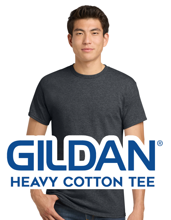 Gildan Heavy Cotton Mens/Unisex Short Sleeve
