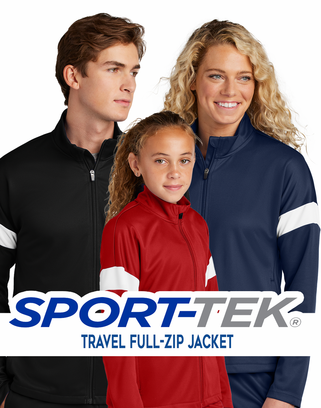Sport-Tek Travel Jacket Full Zip