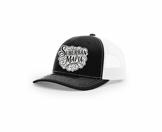 Suburban Mafia Trucker Hat with Leather Patch
