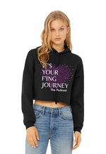 It's Your F'ing Journey Women's Cropped Hoodie