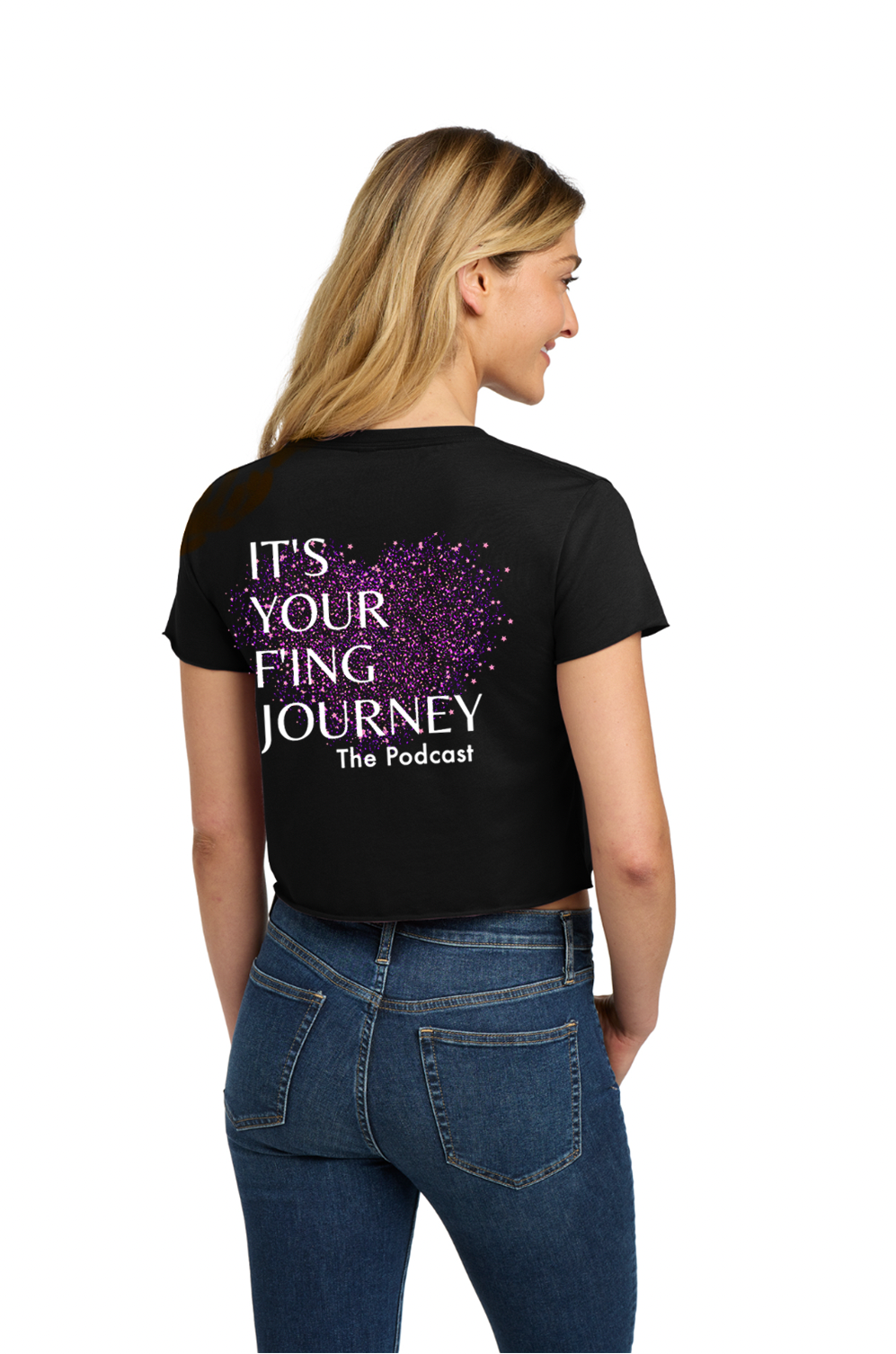 It's Your F'ing Journey Women's Crop Top