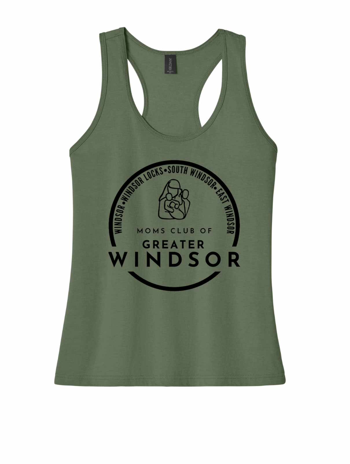 MOMS Club Women's Racerback tank