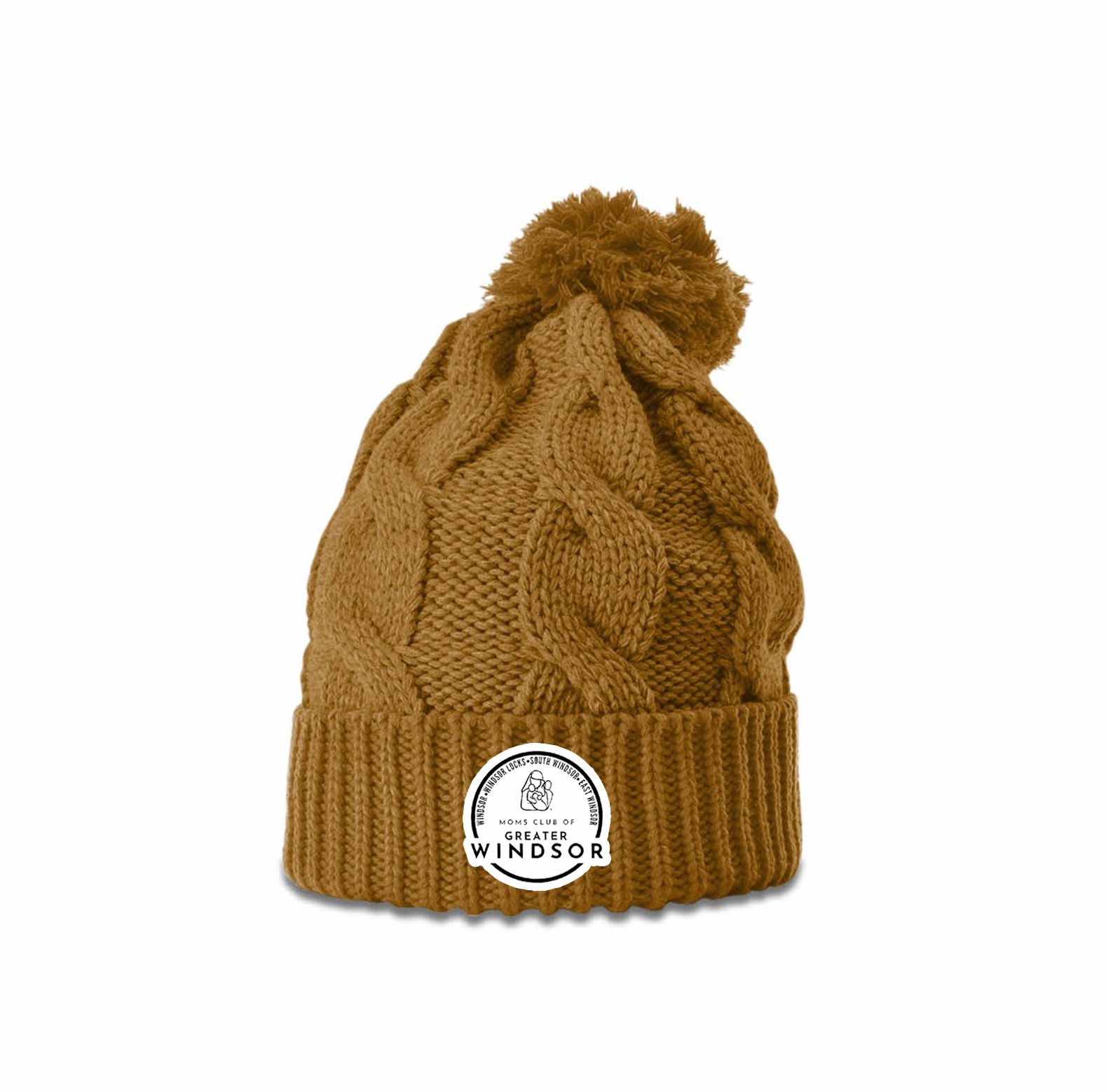 MOMS Club Chunky Twist-Knit Beanies