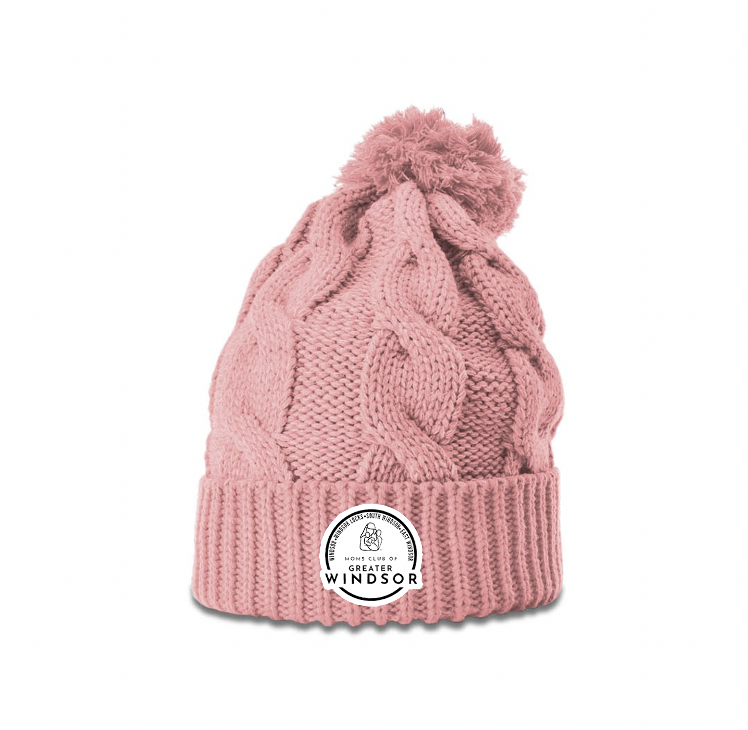 MOMS Club Chunky Twist-Knit Beanies