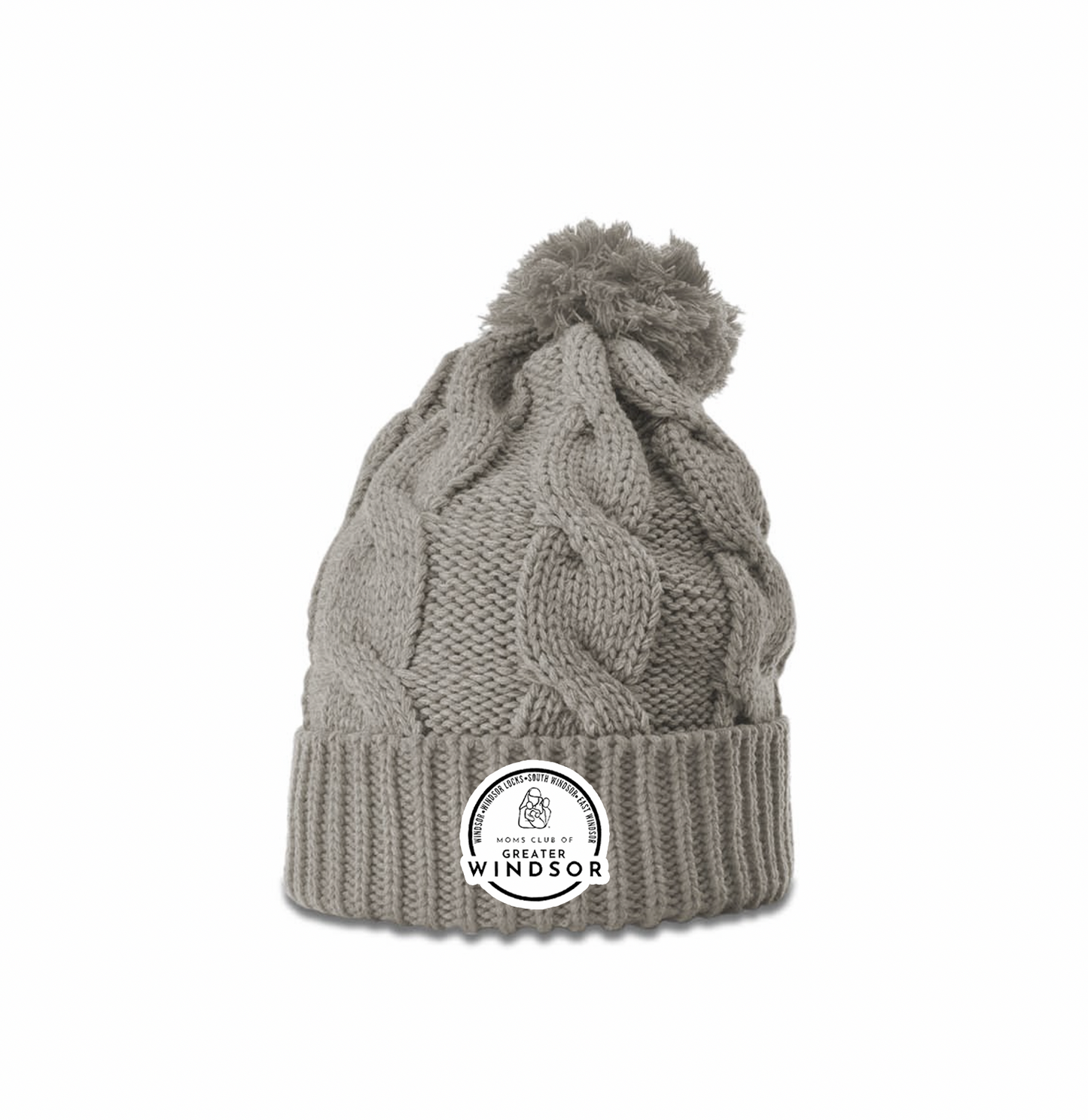 MOMS Club Chunky Twist-Knit Beanies