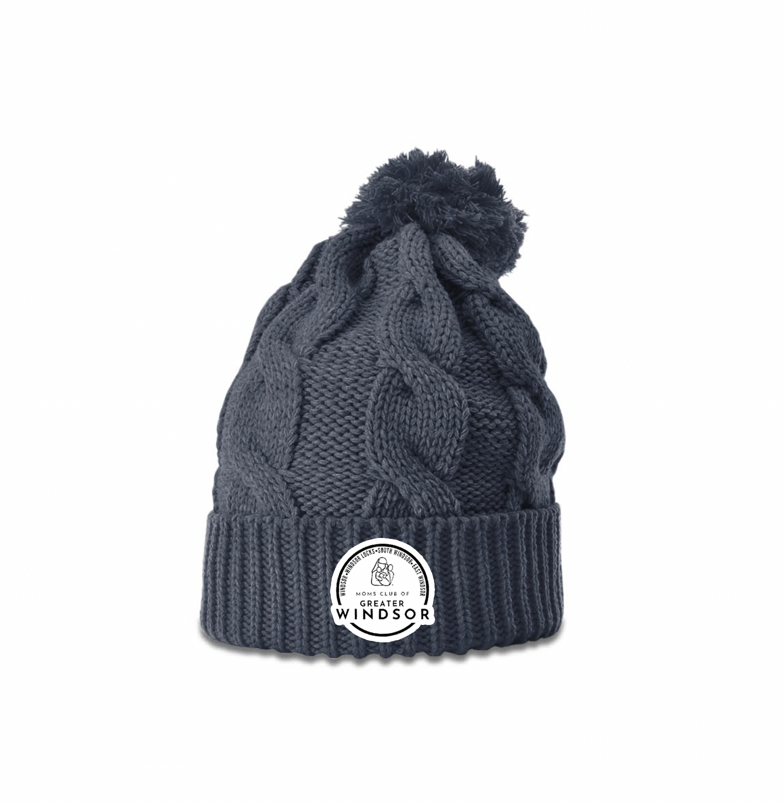 MOMS Club Chunky Twist-Knit Beanies