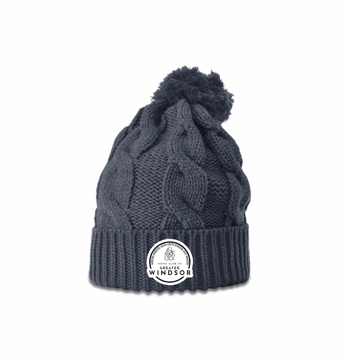 MOMS Club Chunky Twist-Knit Beanies
