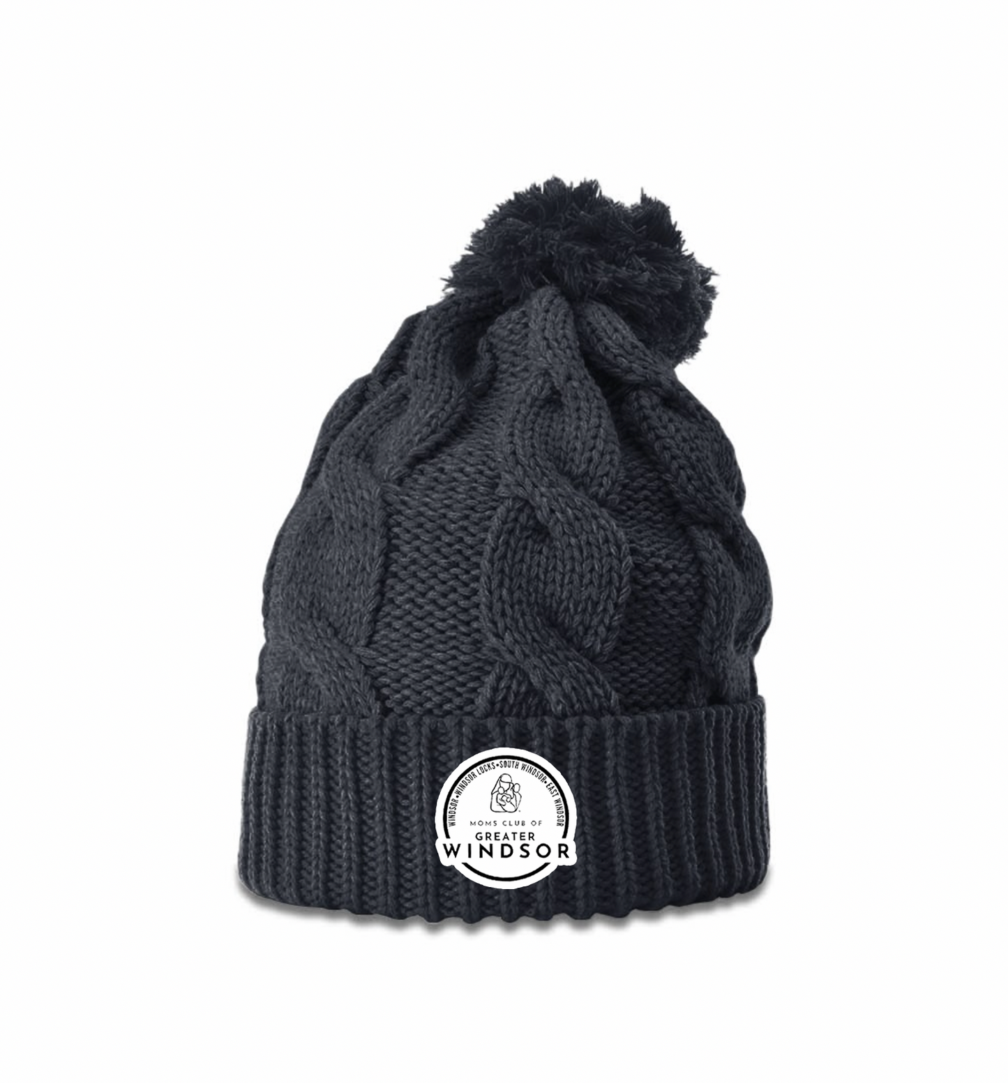 MOMS Club Chunky Twist-Knit Beanies