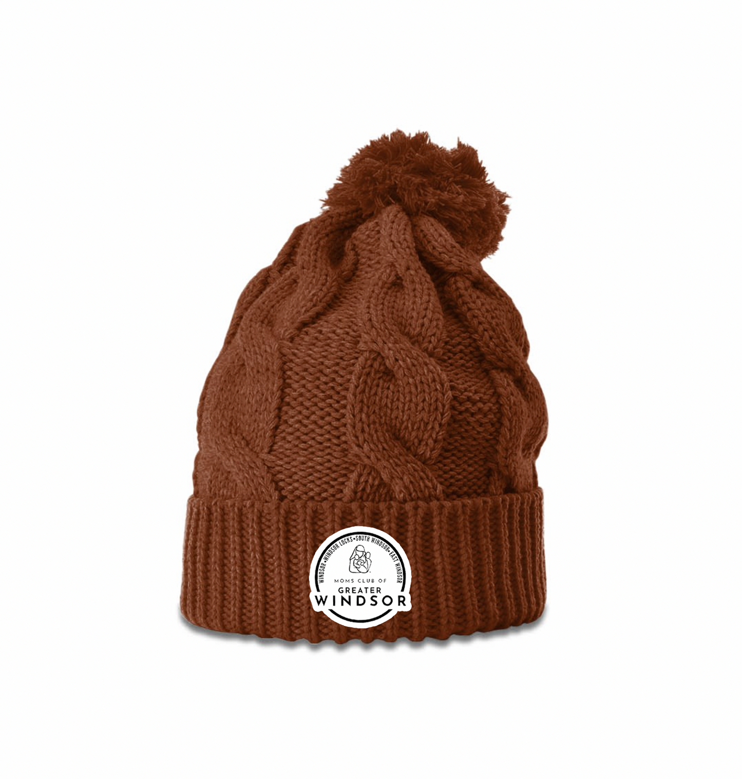MOMS Club Chunky Twist-Knit Beanies