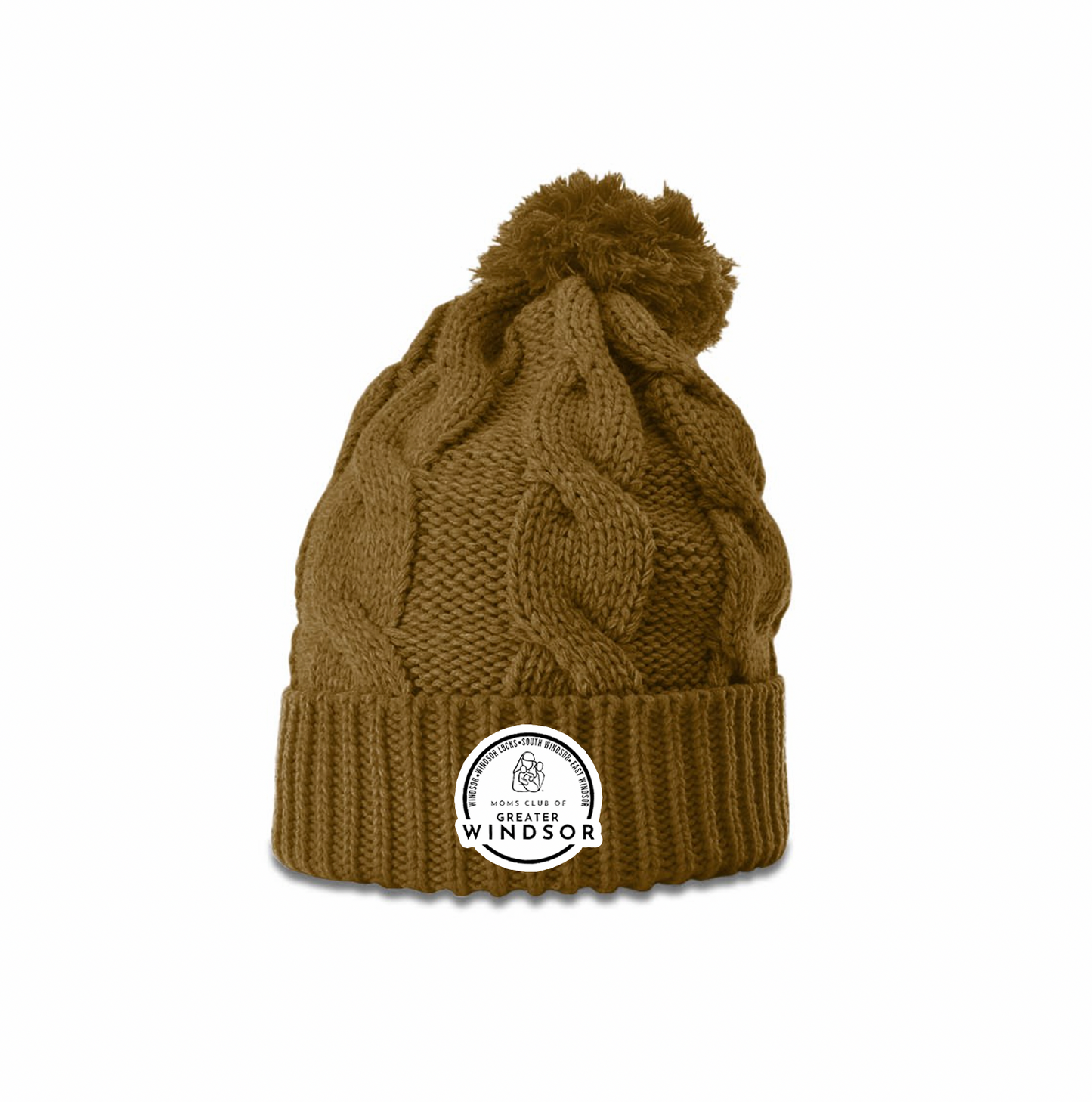 MOMS Club Chunky Twist-Knit Beanies