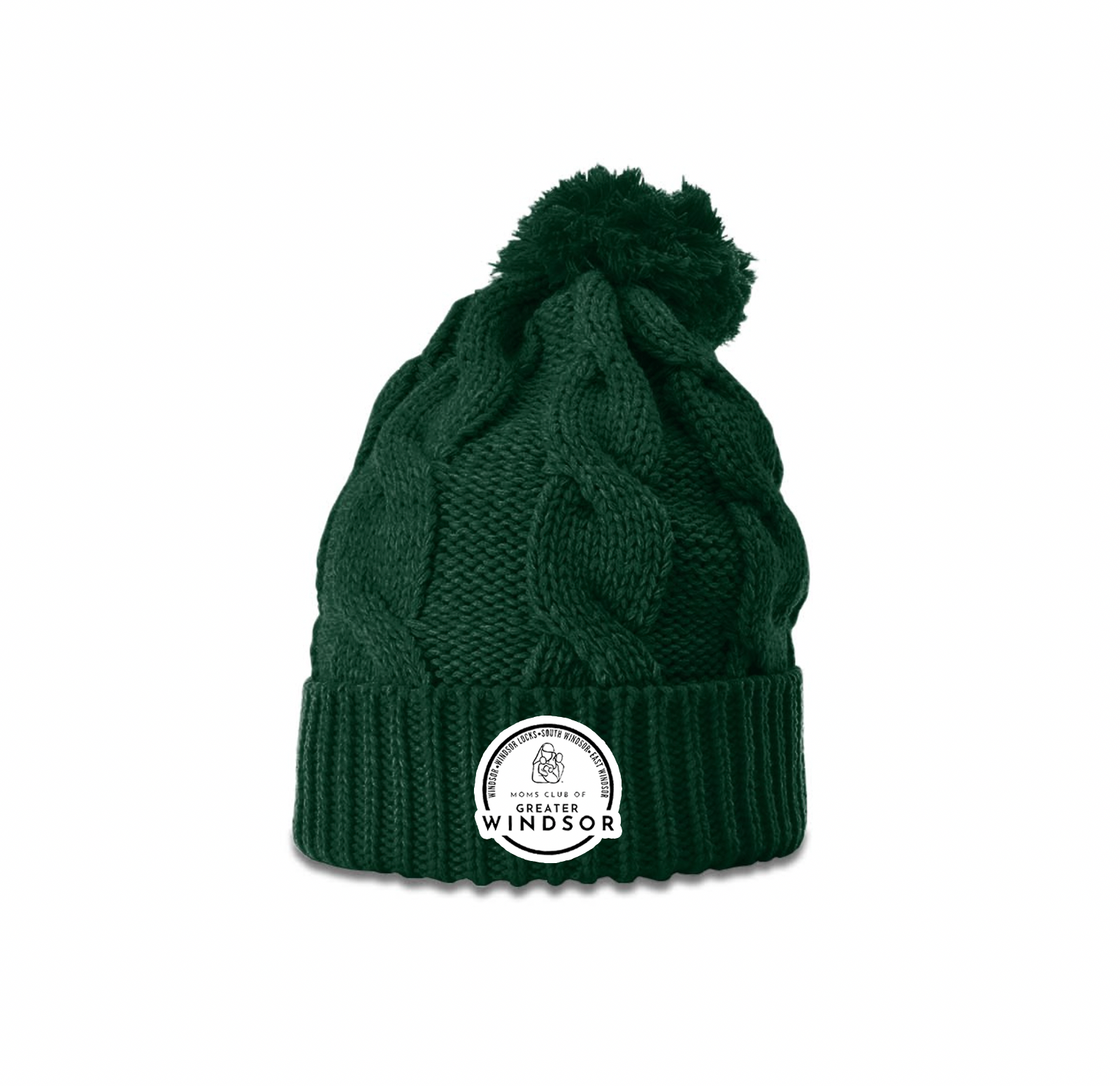 MOMS Club Chunky Twist-Knit Beanies