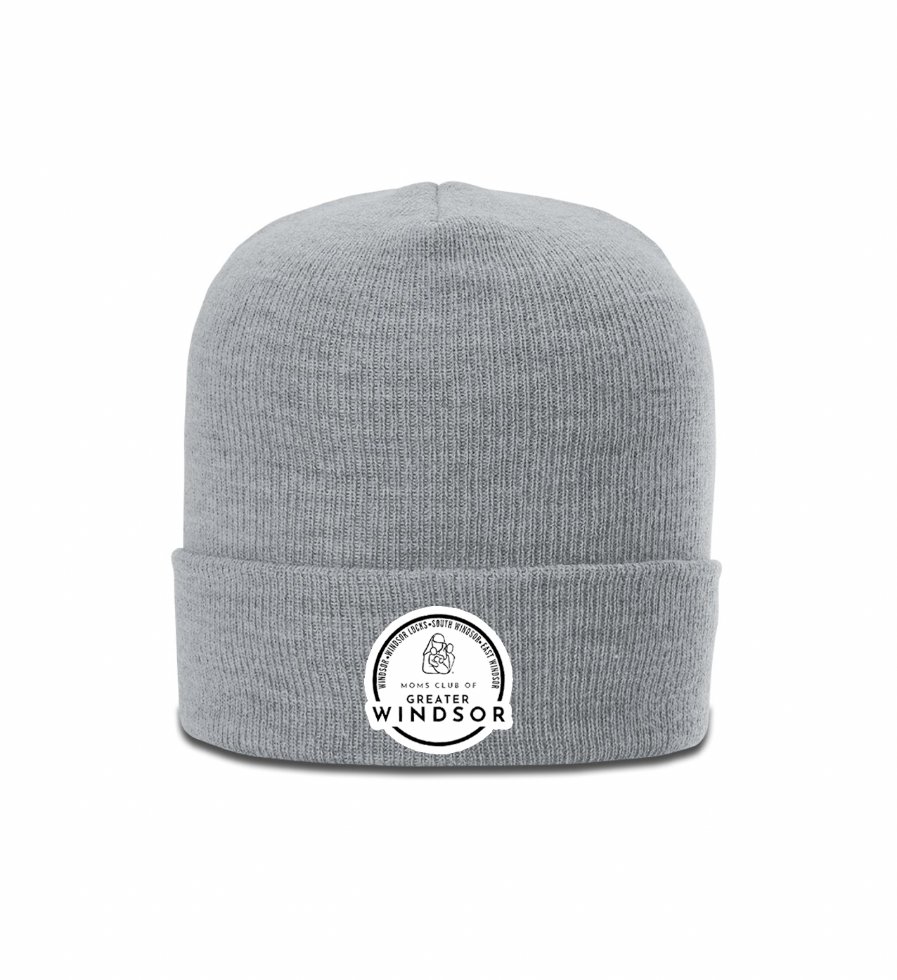 MOMS Club Heathered Beanie with Cuff