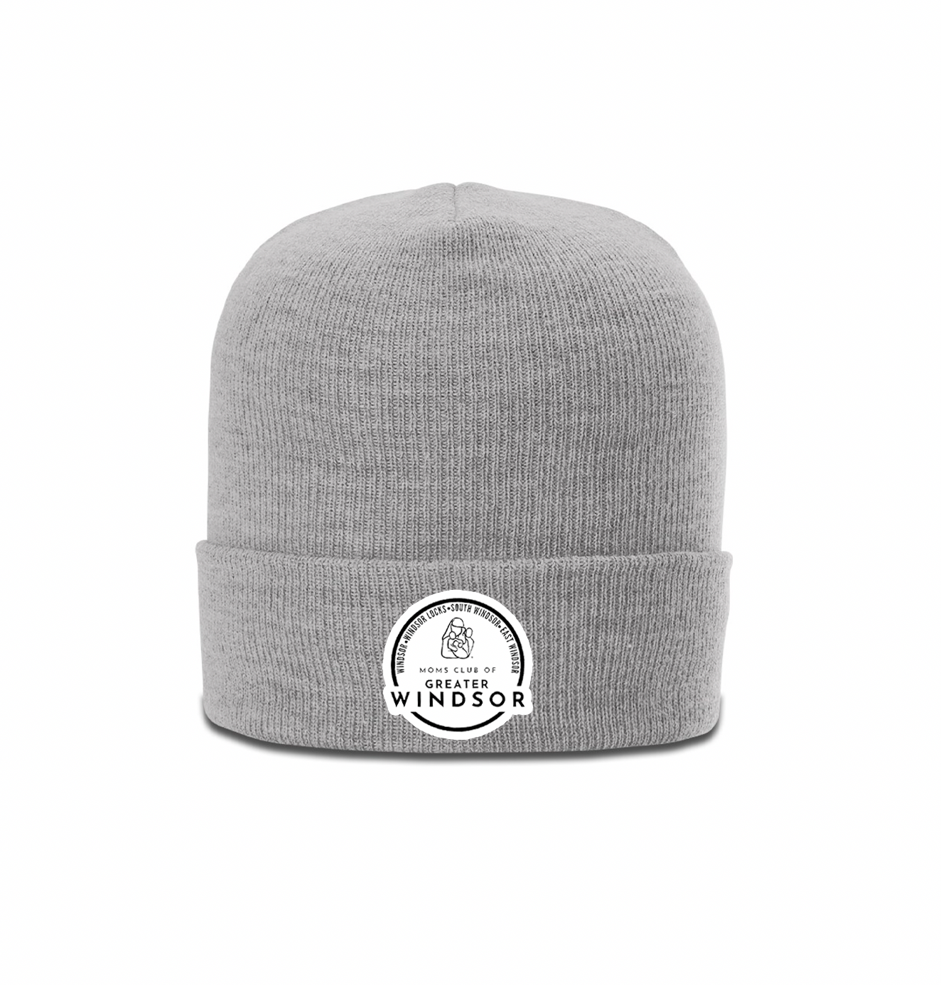 MOMS Club Heathered Beanie with Cuff