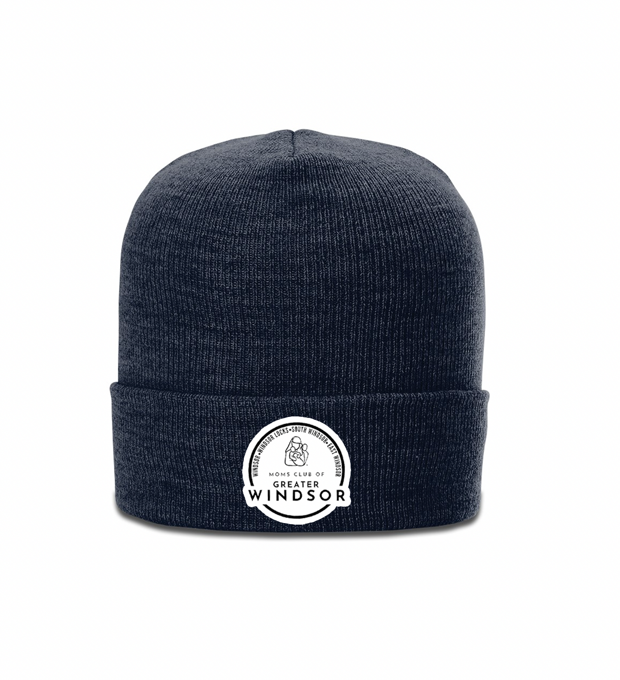 MOMS Club Heathered Beanie with Cuff