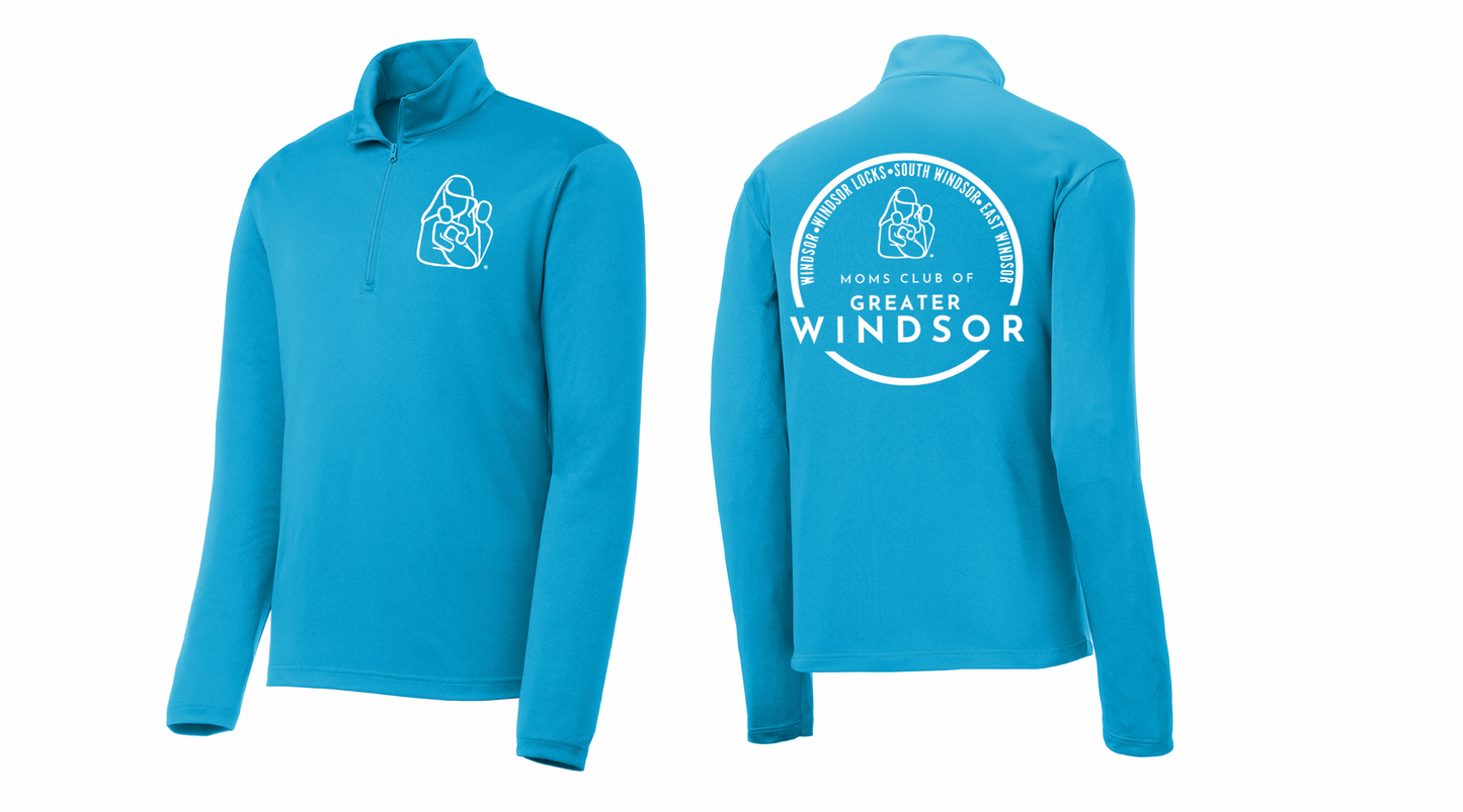 MOMS Club Lightweight Quarter-Zip