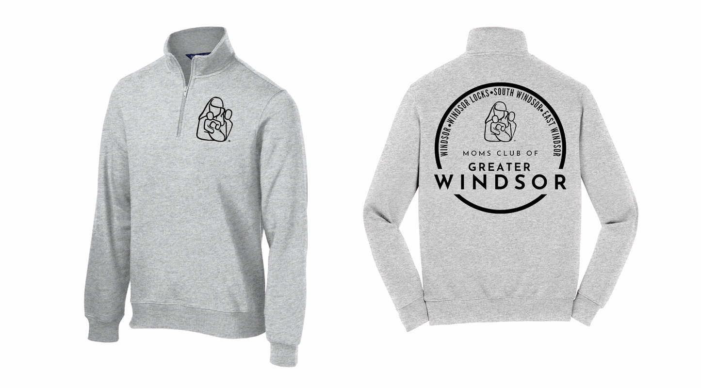 MOMS Club Heavyweight Quarter-Zip