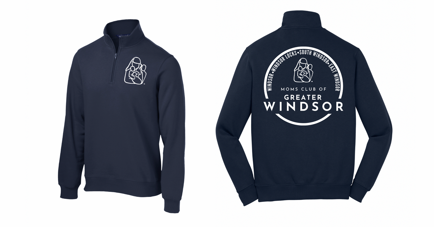 MOMS Club Heavyweight Quarter-Zip