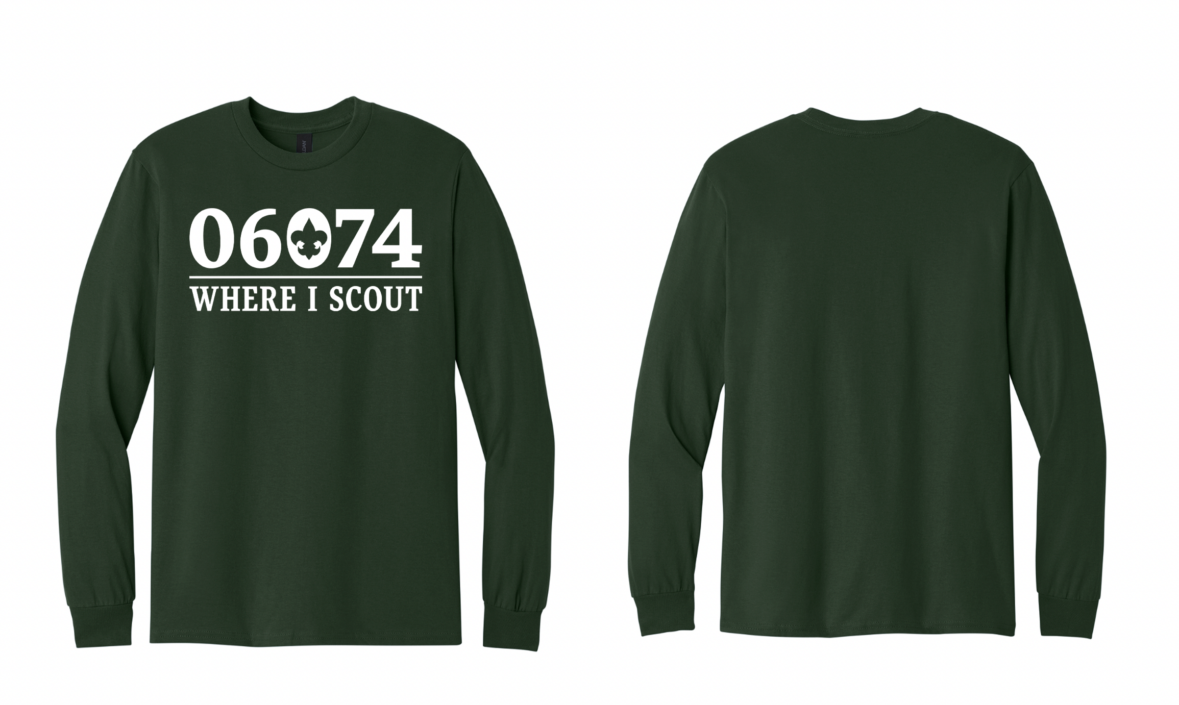 Troop 682 Heavy Cotton Long Sleeve T Shirts