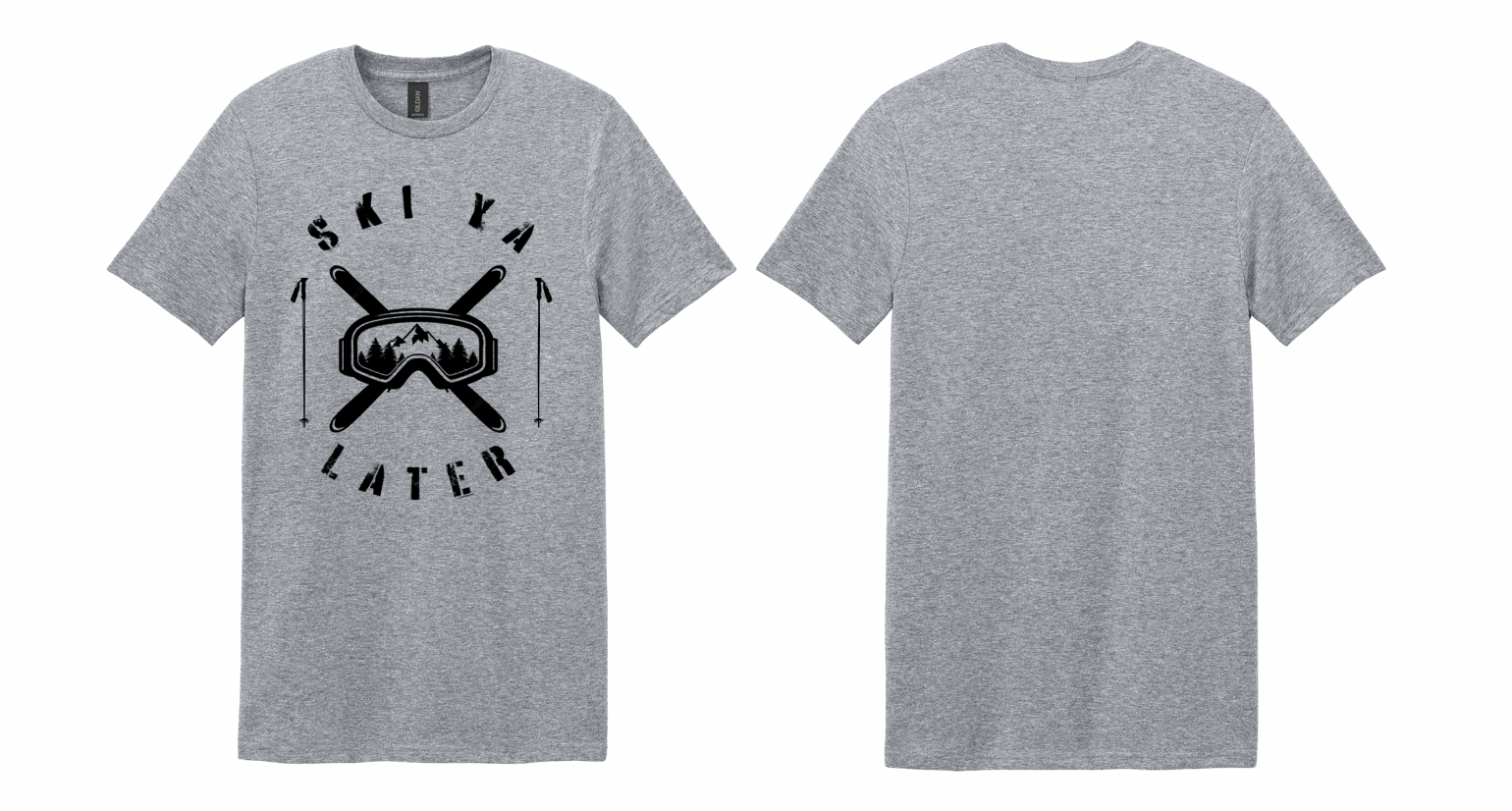 'Ski Ya Later' Softstyle T-Shirts