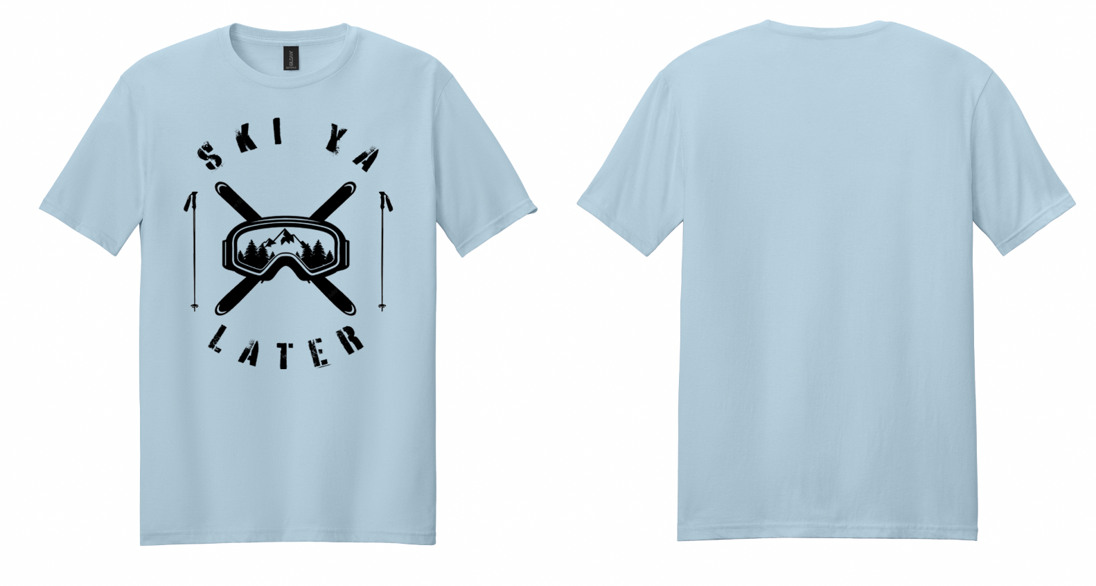 'Ski Ya Later' Softstyle T-Shirts
