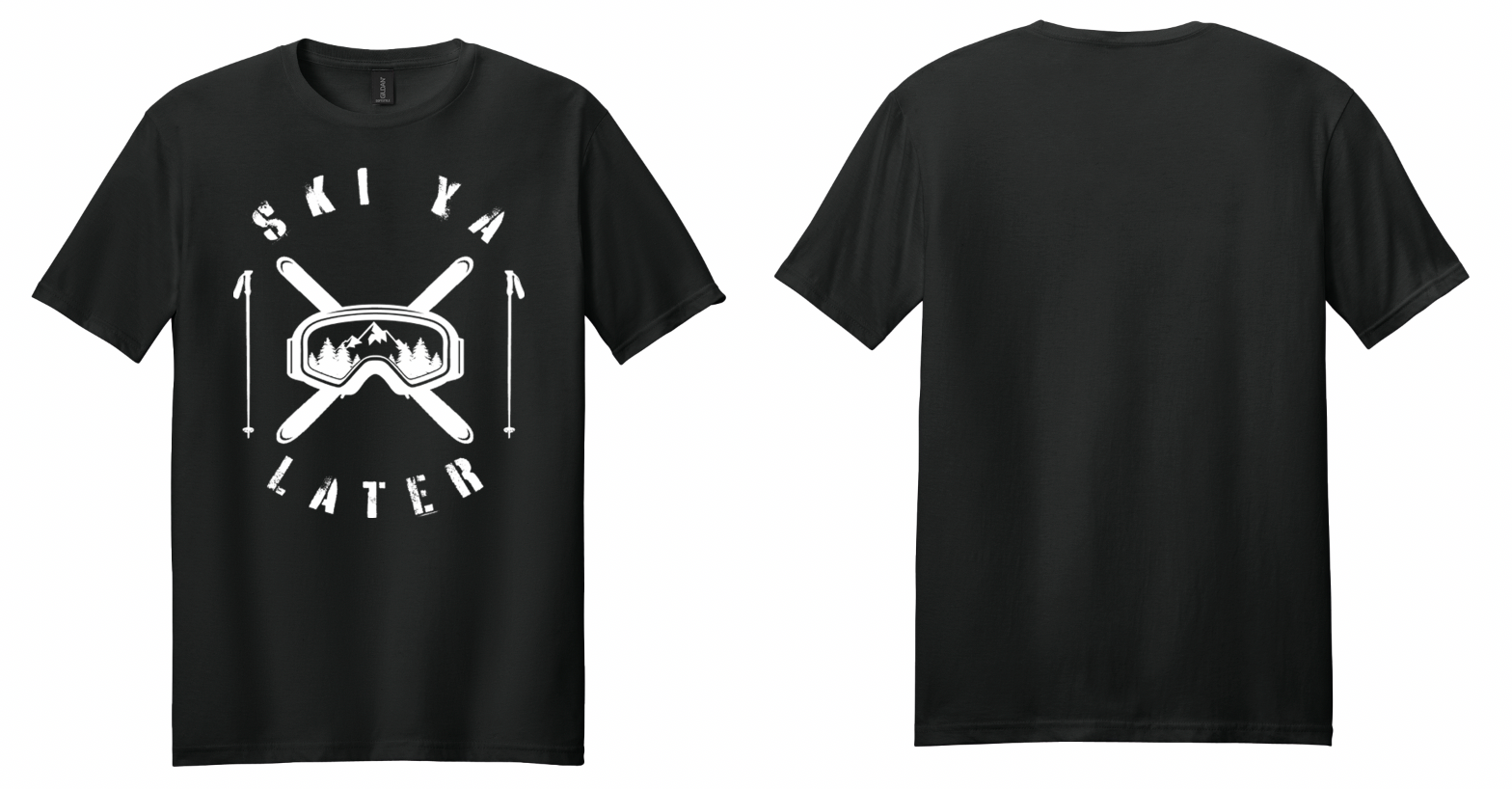 'Ski Ya Later' Softstyle T-Shirts