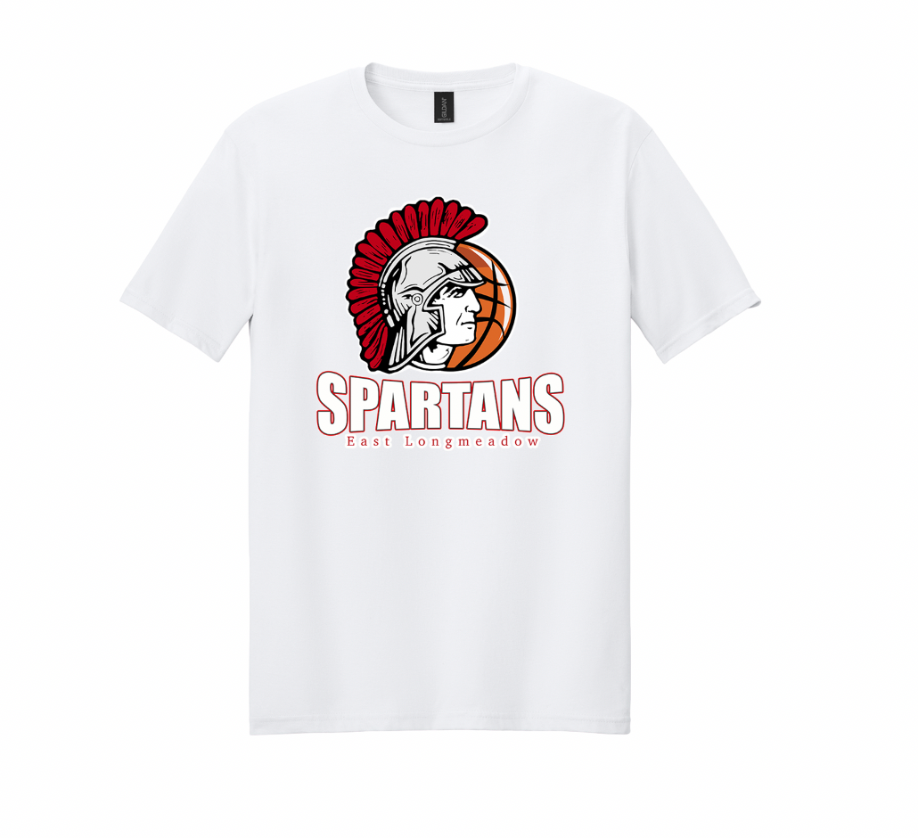 East Longmeadow Youth Basketball Softstyle T-Shirts