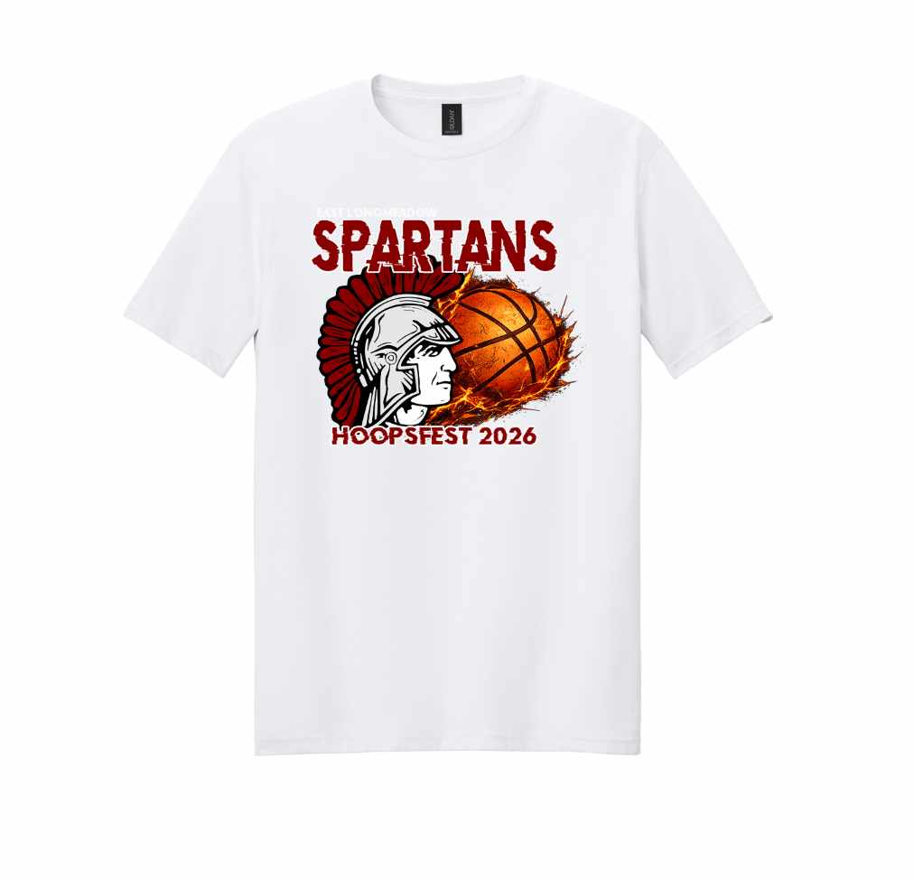 East Longmeadow Youth Basketball Softstyle T-Shirts