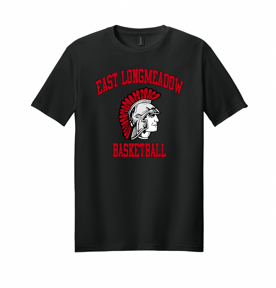 East Longmeadow Youth Basketball Softstyle T-Shirts