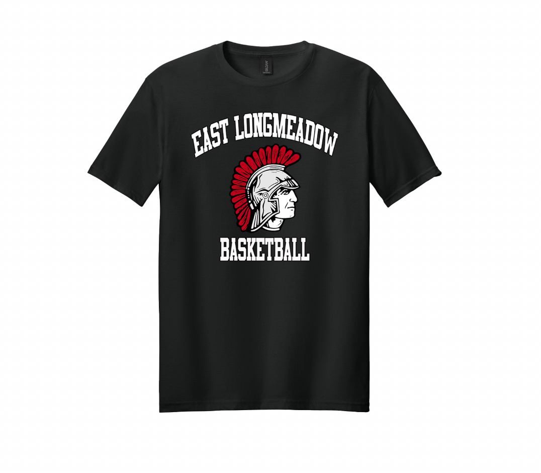 East Longmeadow Youth Basketball Softstyle T-Shirts