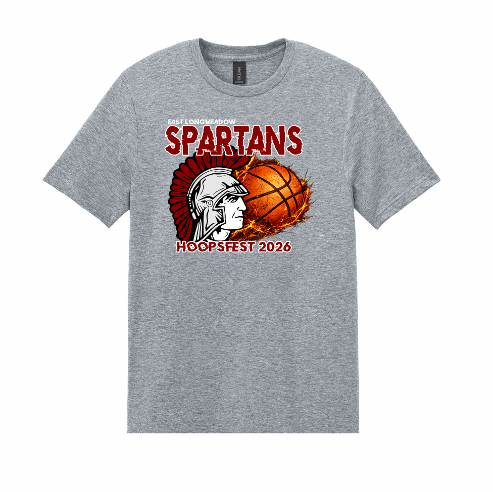 East Longmeadow Youth Basketball Softstyle T-Shirts