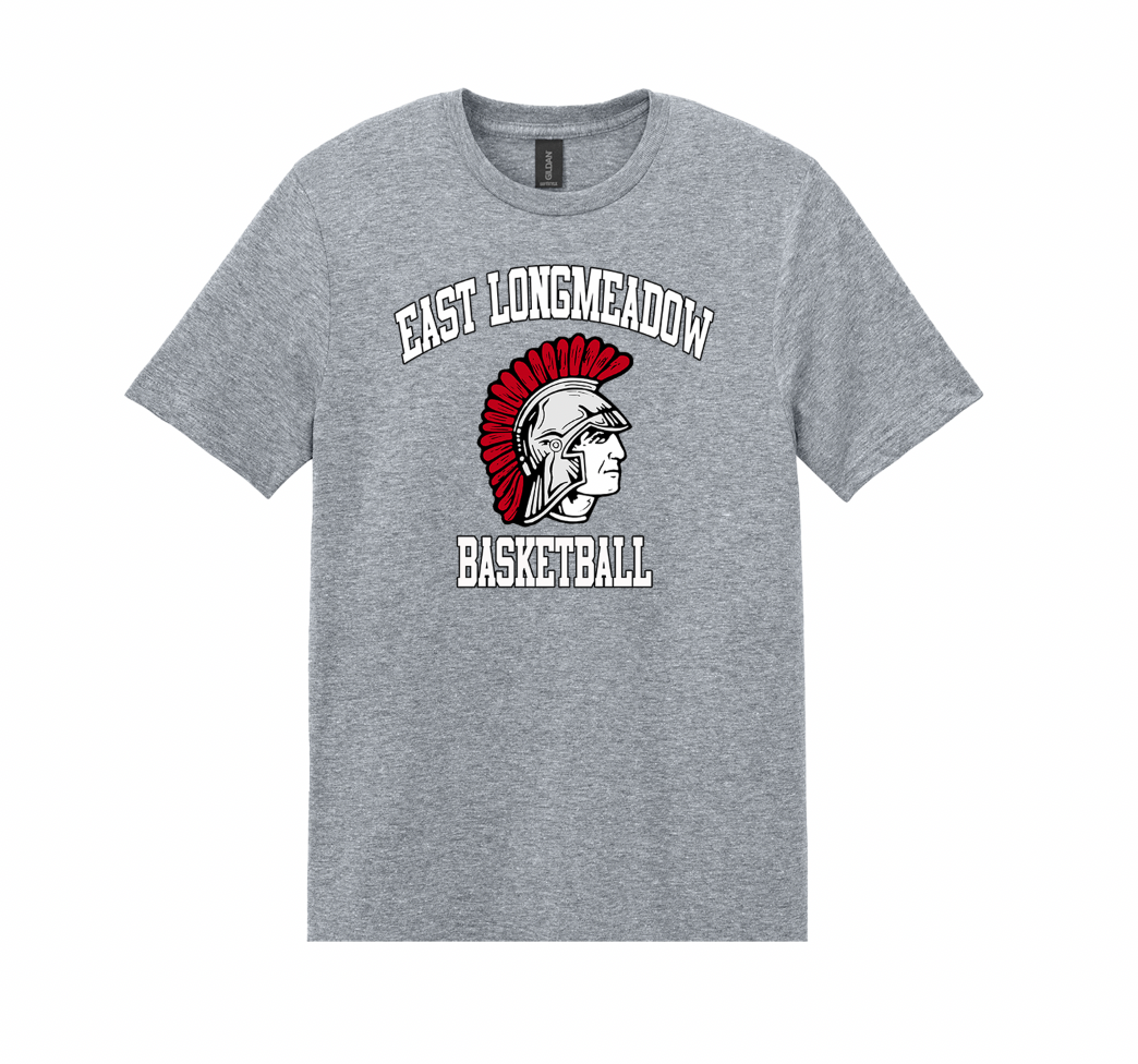 East Longmeadow Youth Basketball Softstyle T-Shirts