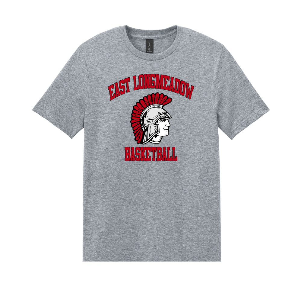 East Longmeadow Youth Basketball Softstyle T-Shirts