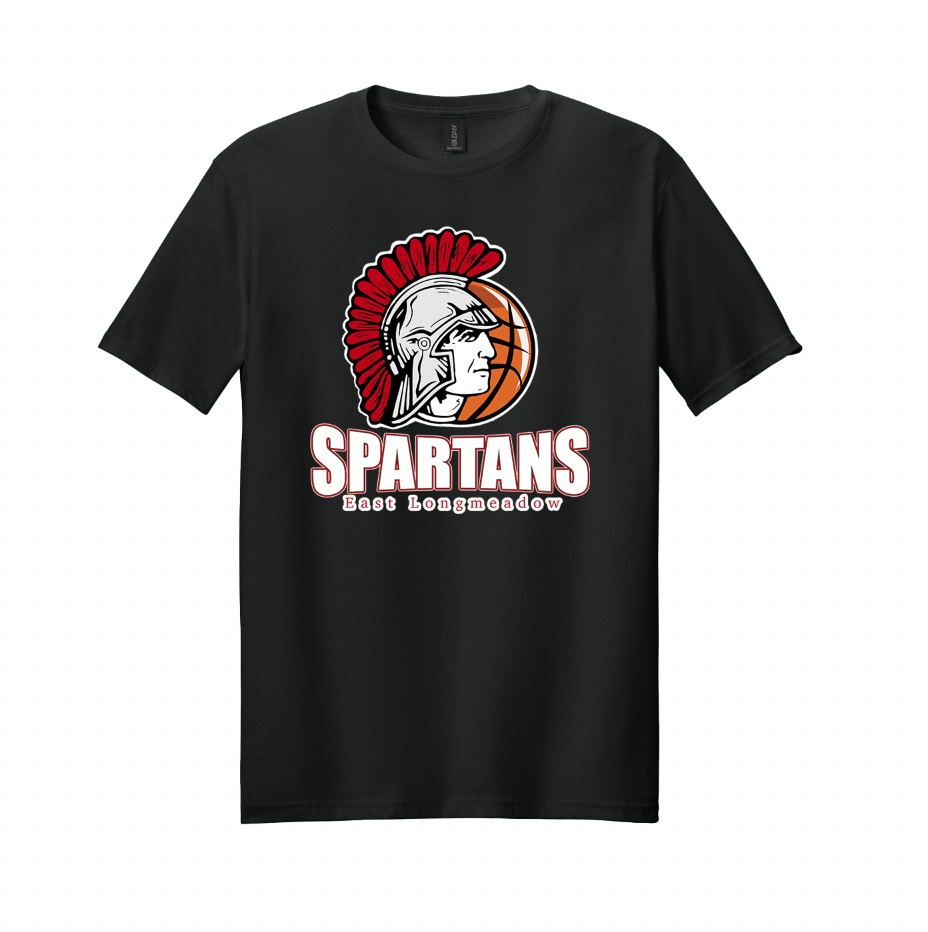East Longmeadow Youth Basketball Softstyle T-Shirts