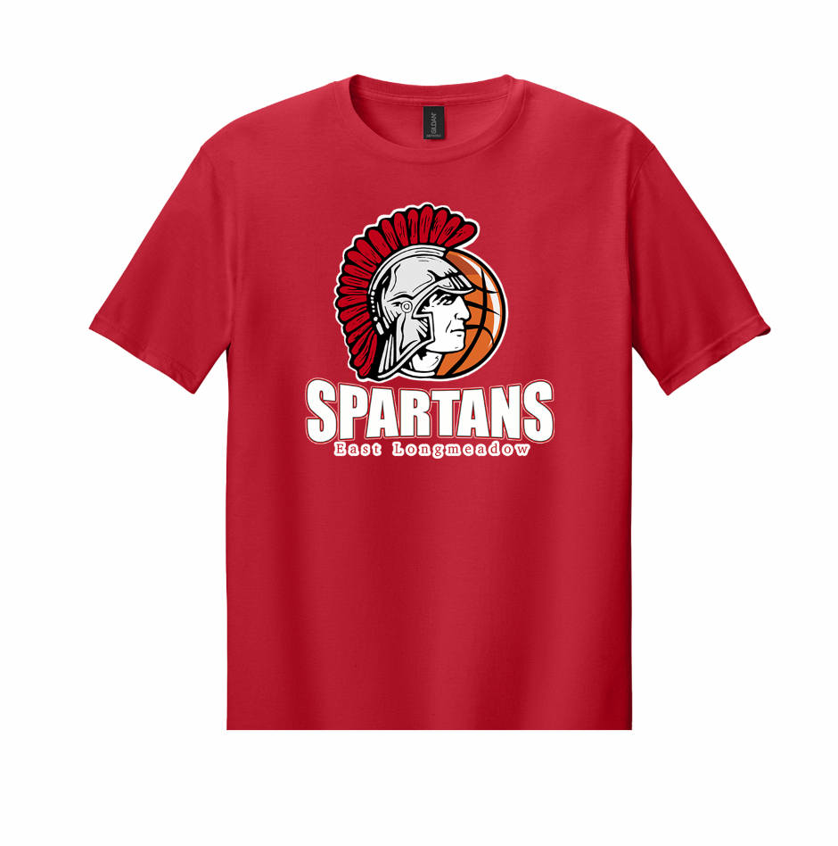 East Longmeadow Youth Basketball Softstyle T-Shirts