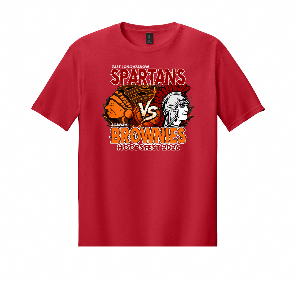 East Longmeadow Youth Basketball Softstyle T-Shirts