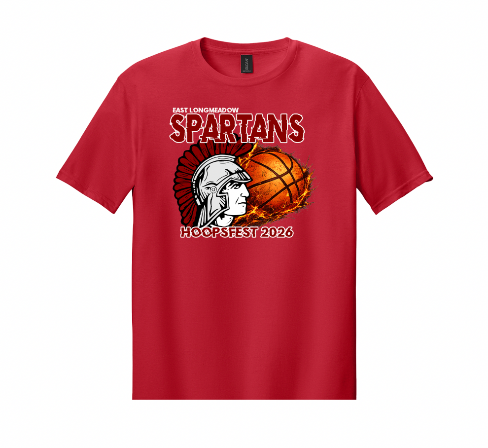 East Longmeadow Youth Basketball Softstyle T-Shirts