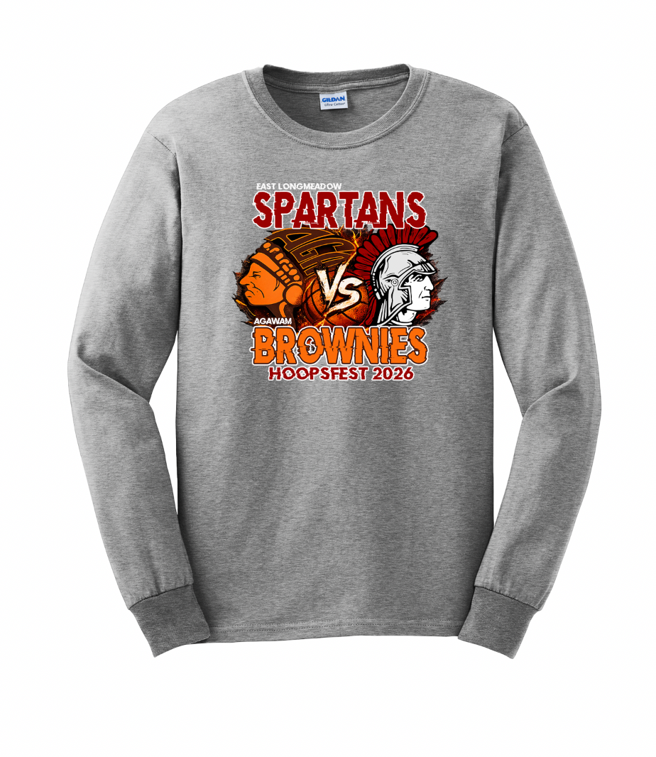 East Longmeadow Youth Basketball Long-Sleeve T-Shirts