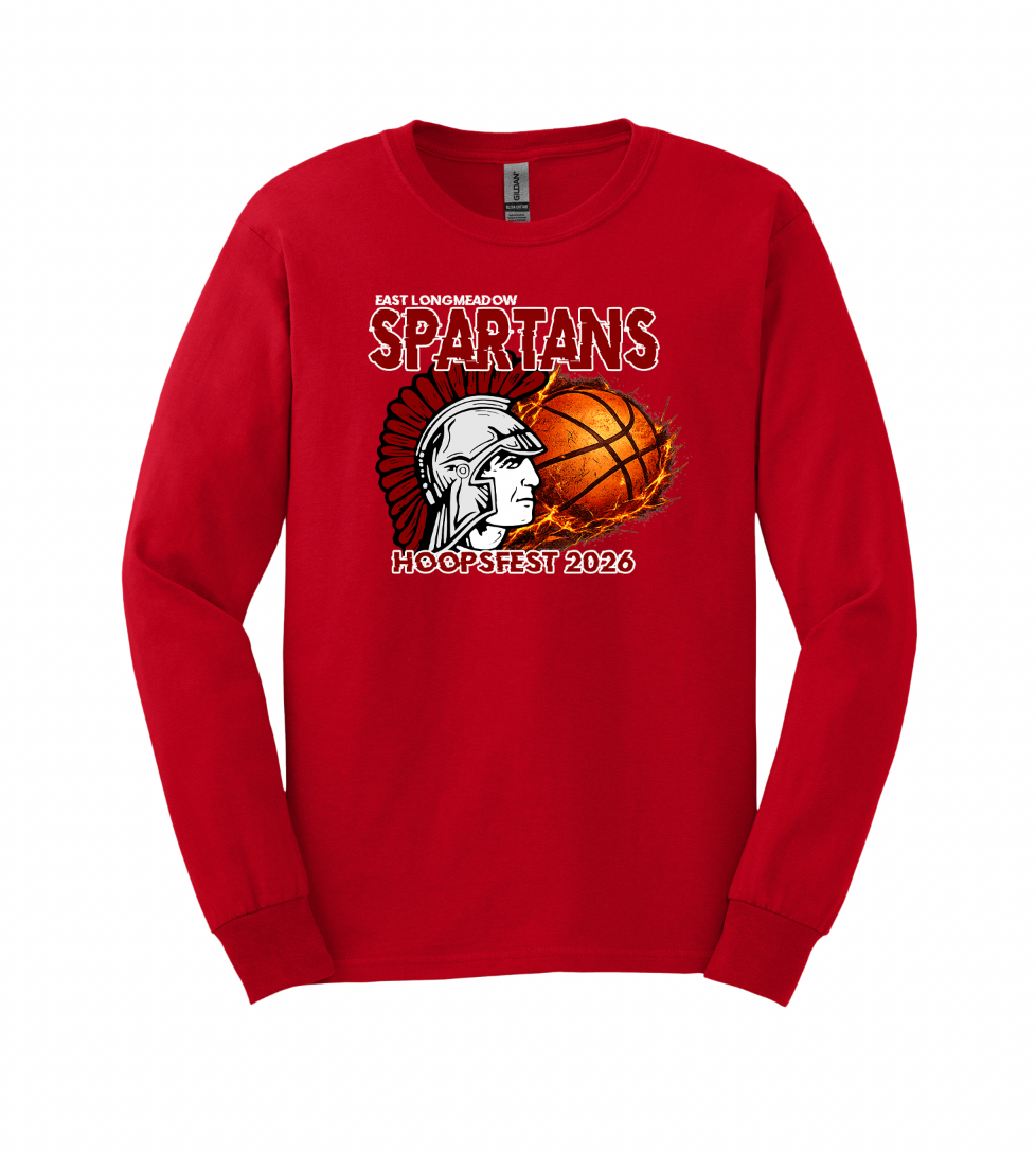 East Longmeadow Youth Basketball Long-Sleeve T-Shirts