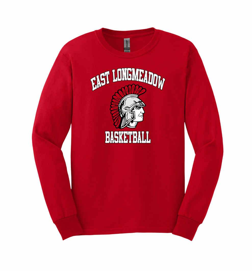 East Longmeadow Youth Basketball Long-Sleeve T-Shirts
