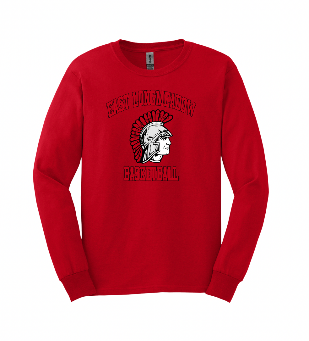 East Longmeadow Youth Basketball Long-Sleeve T-Shirts