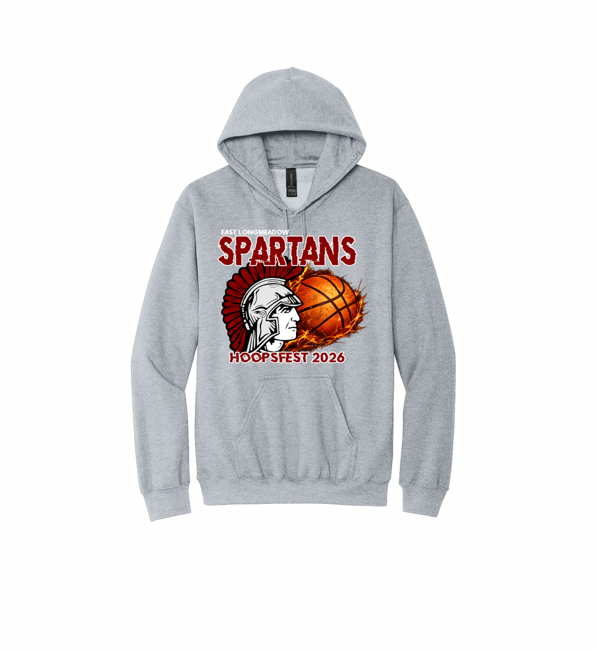 East Longmeadow Youth Basketball Hoodies